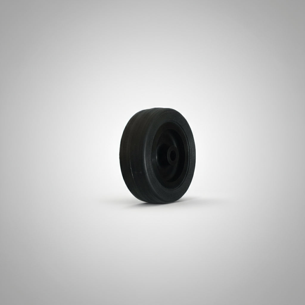 75mm Grey Synthetic Rubber Tyre Castor Wheel