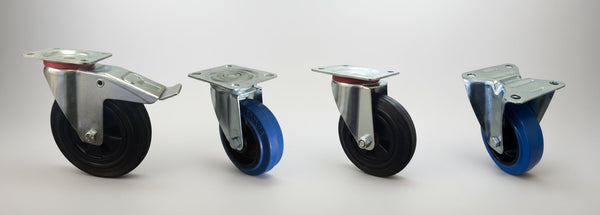 Industrial Plate Fitting Castors