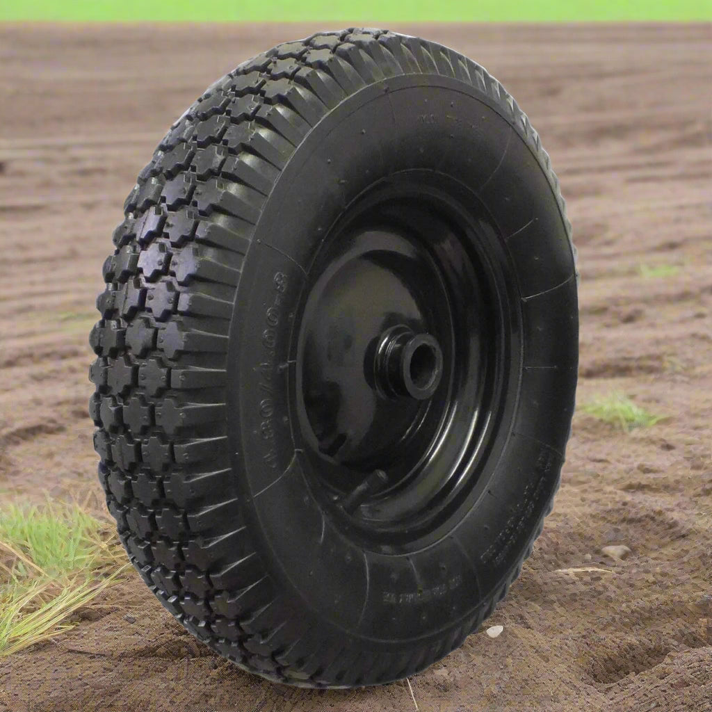 400mm Metal Center Pneumatic Wheel