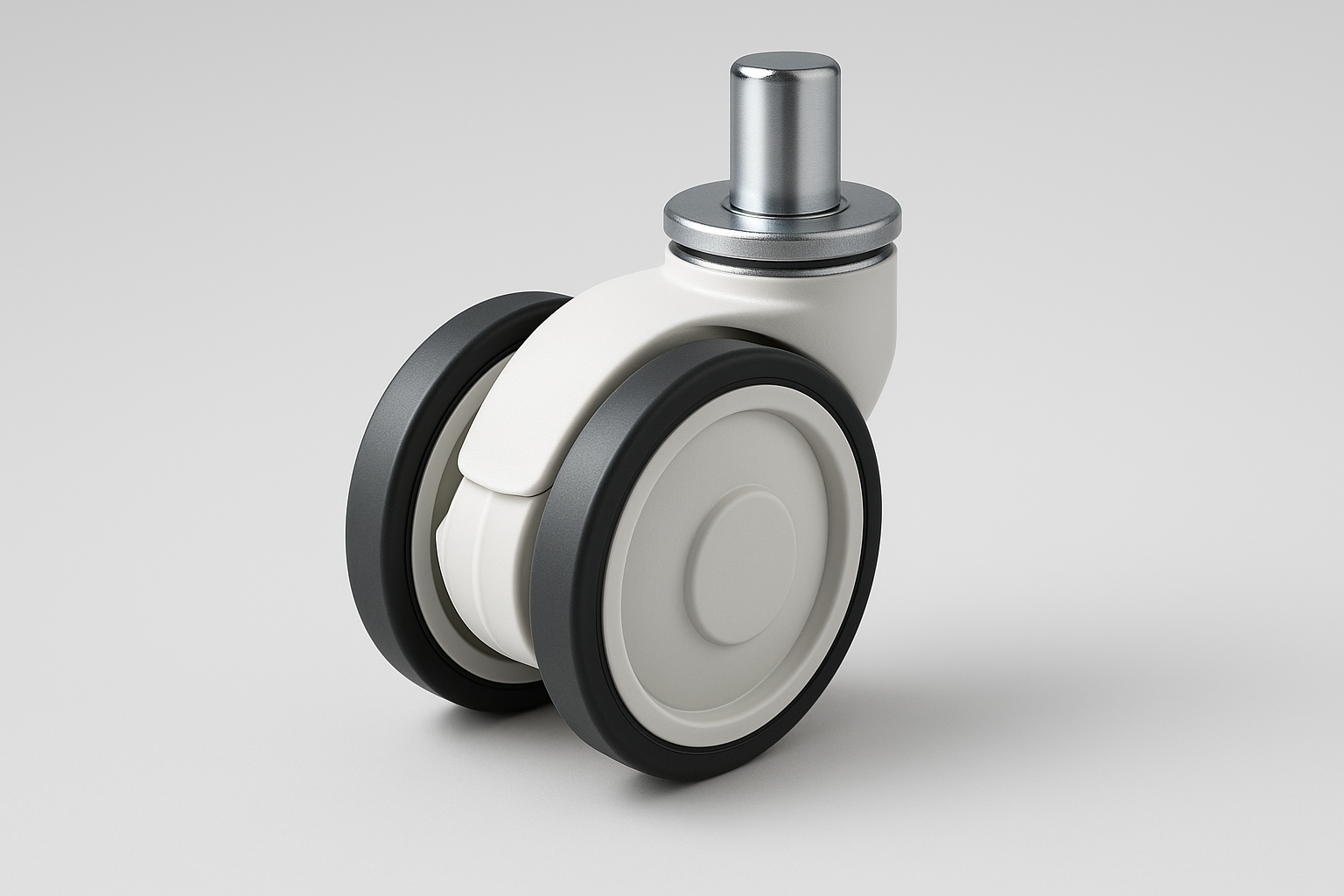 Twin Wheel Medical Castors