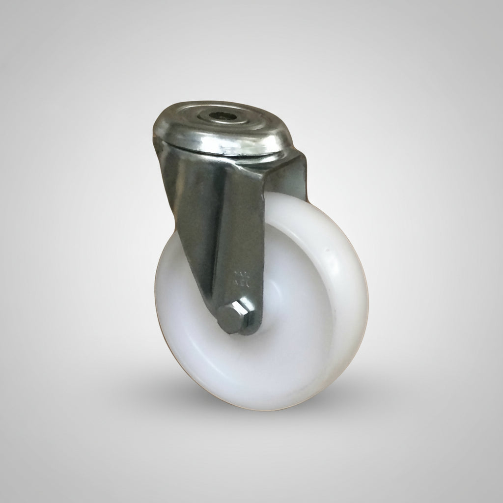 100mm Nylon Wheel Bolt Hole Swivel