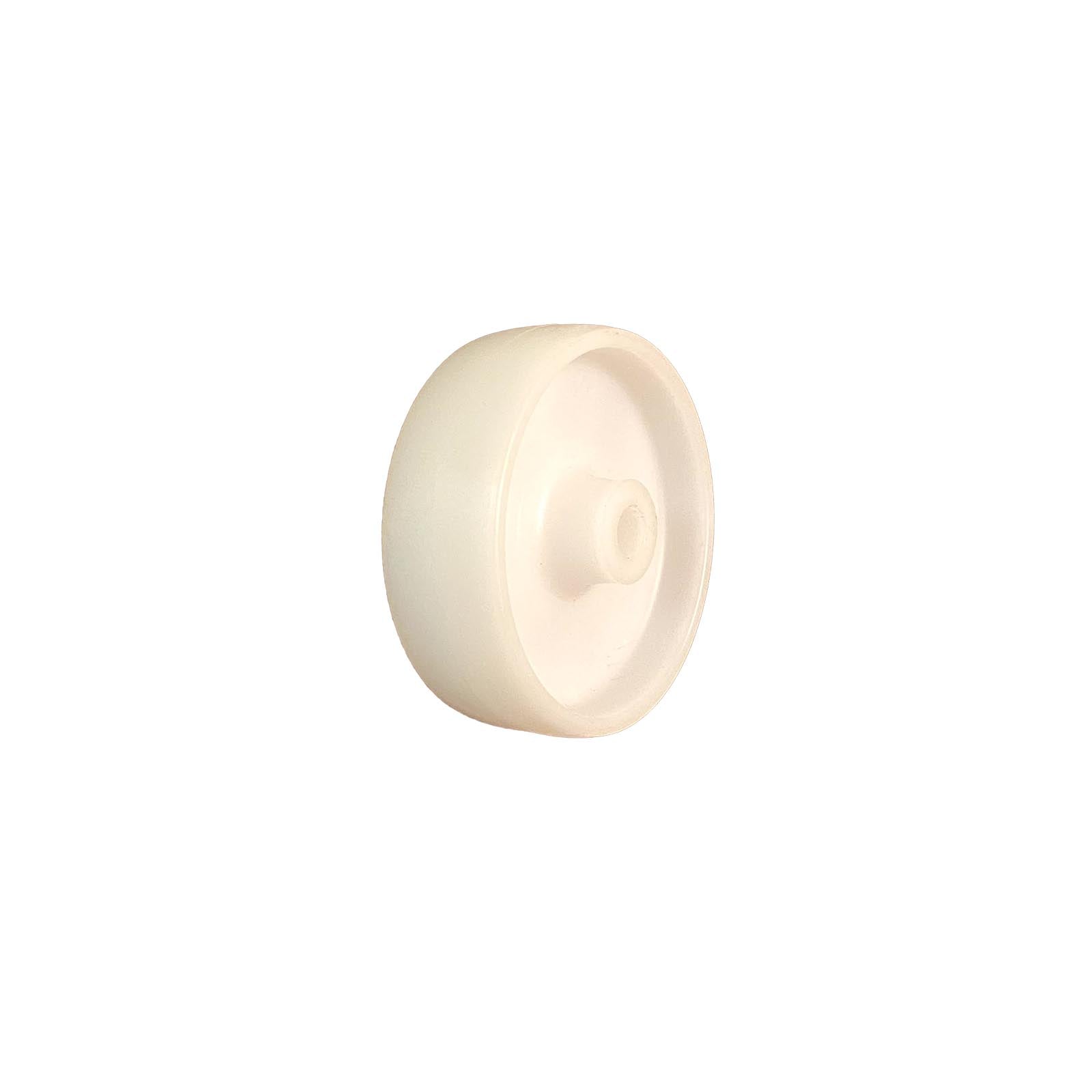 100mm White Polypropylene Wheel