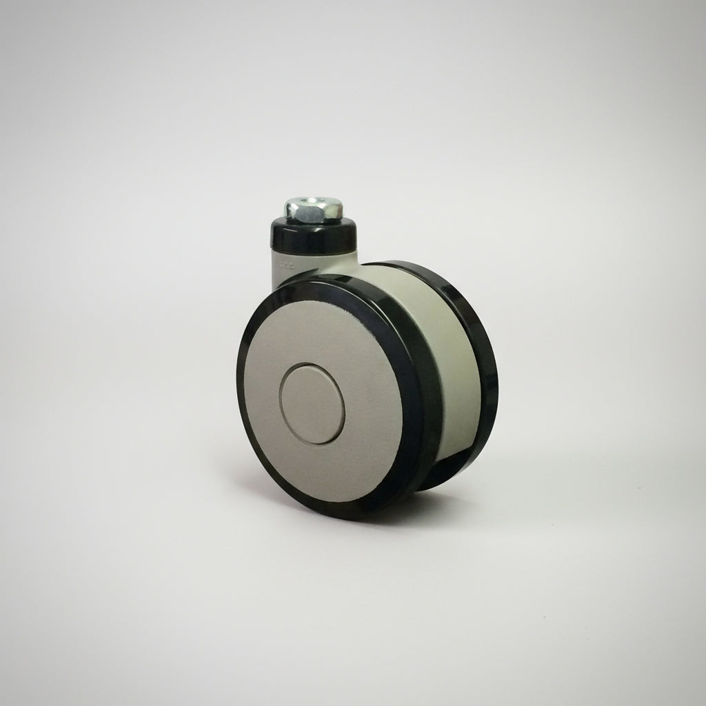 100mm Twin Wheel Swivel Bolt Hole Castor