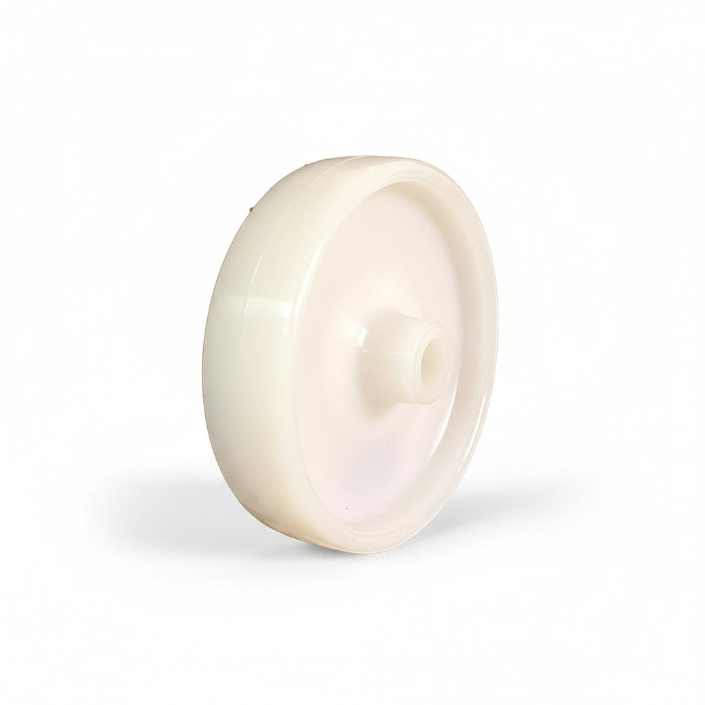 150mm White Polypropylene Wheel