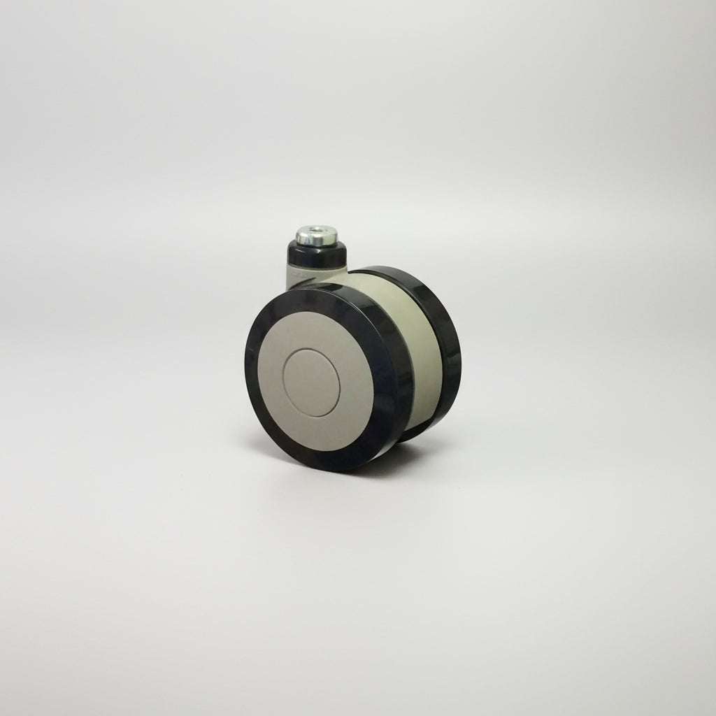 75mm Twin Wheel Swivel Bolt Hole Castor