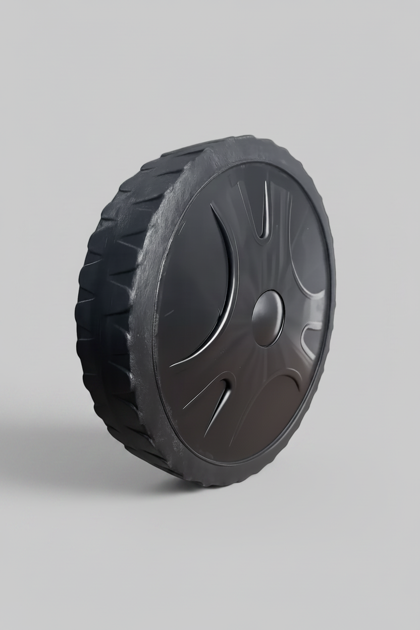 300mm Black Plastic Wheel