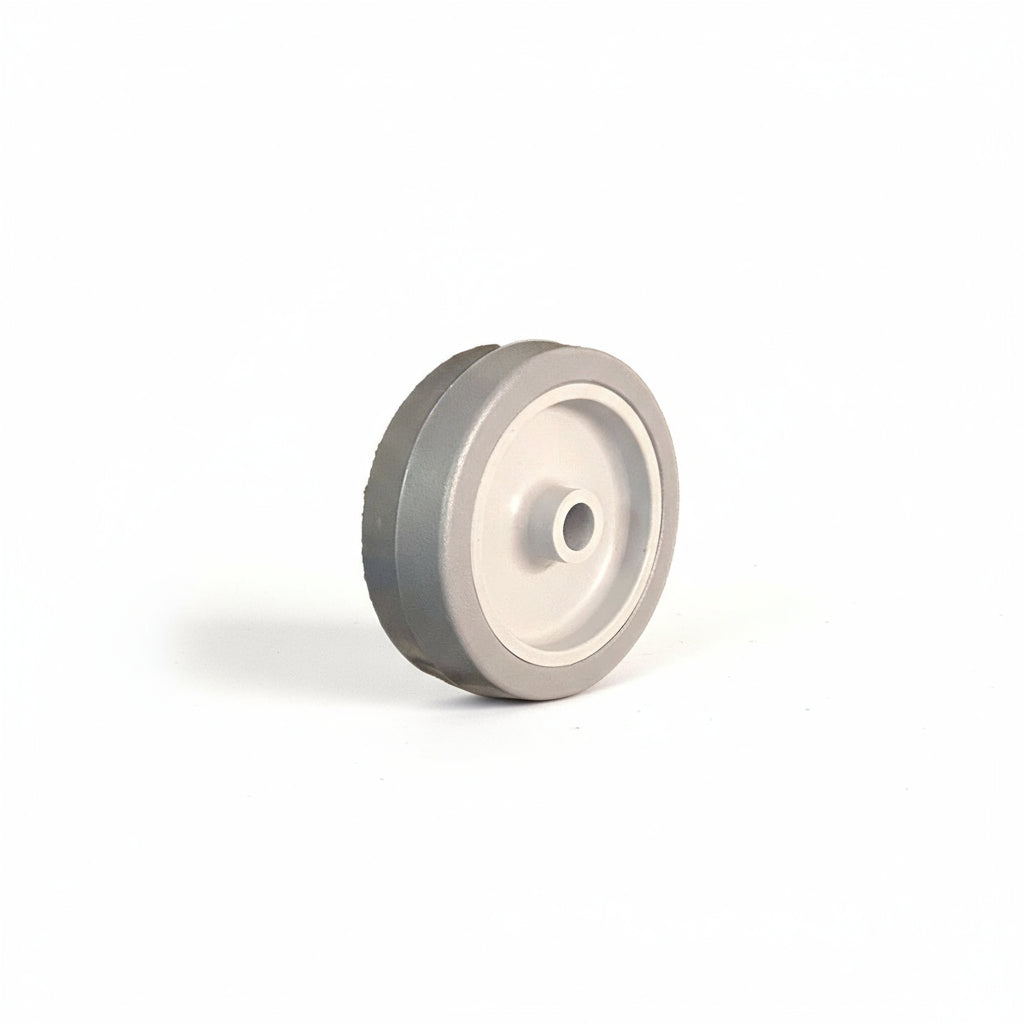100mm Grey Synthetic Rubber Tyre Castor Wheel